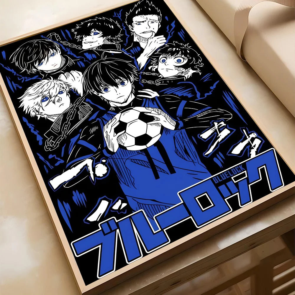 Vibrant Blue Lock (Paper) Collection