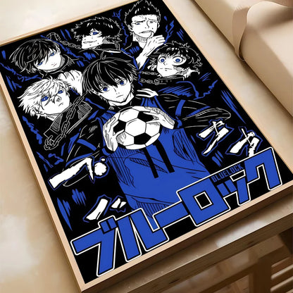 Vibrant Blue Lock (Paper) Collection