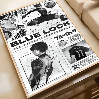 Vibrant Blue Lock (Paper) Collection