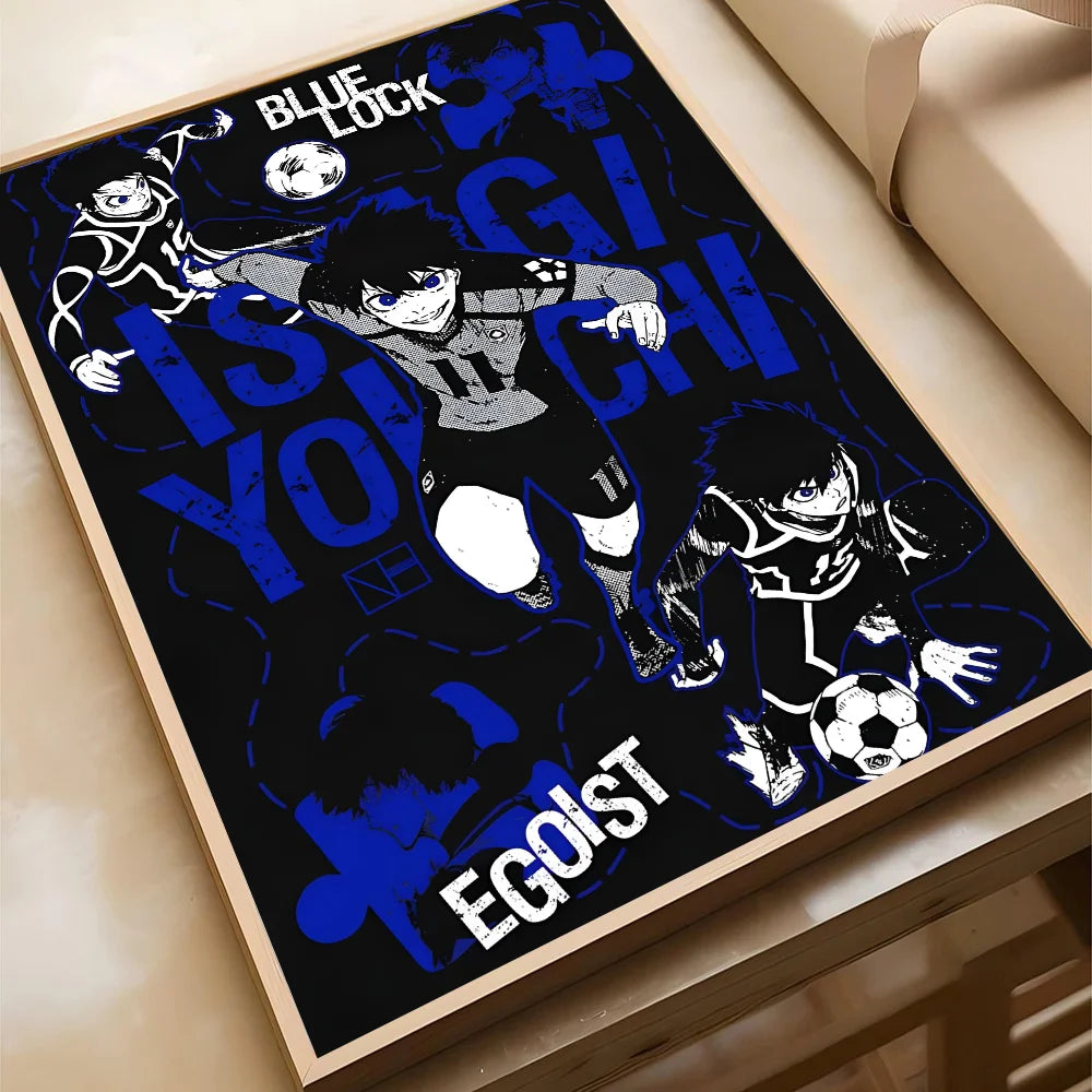 Vibrant Blue Lock (Paper) Collection