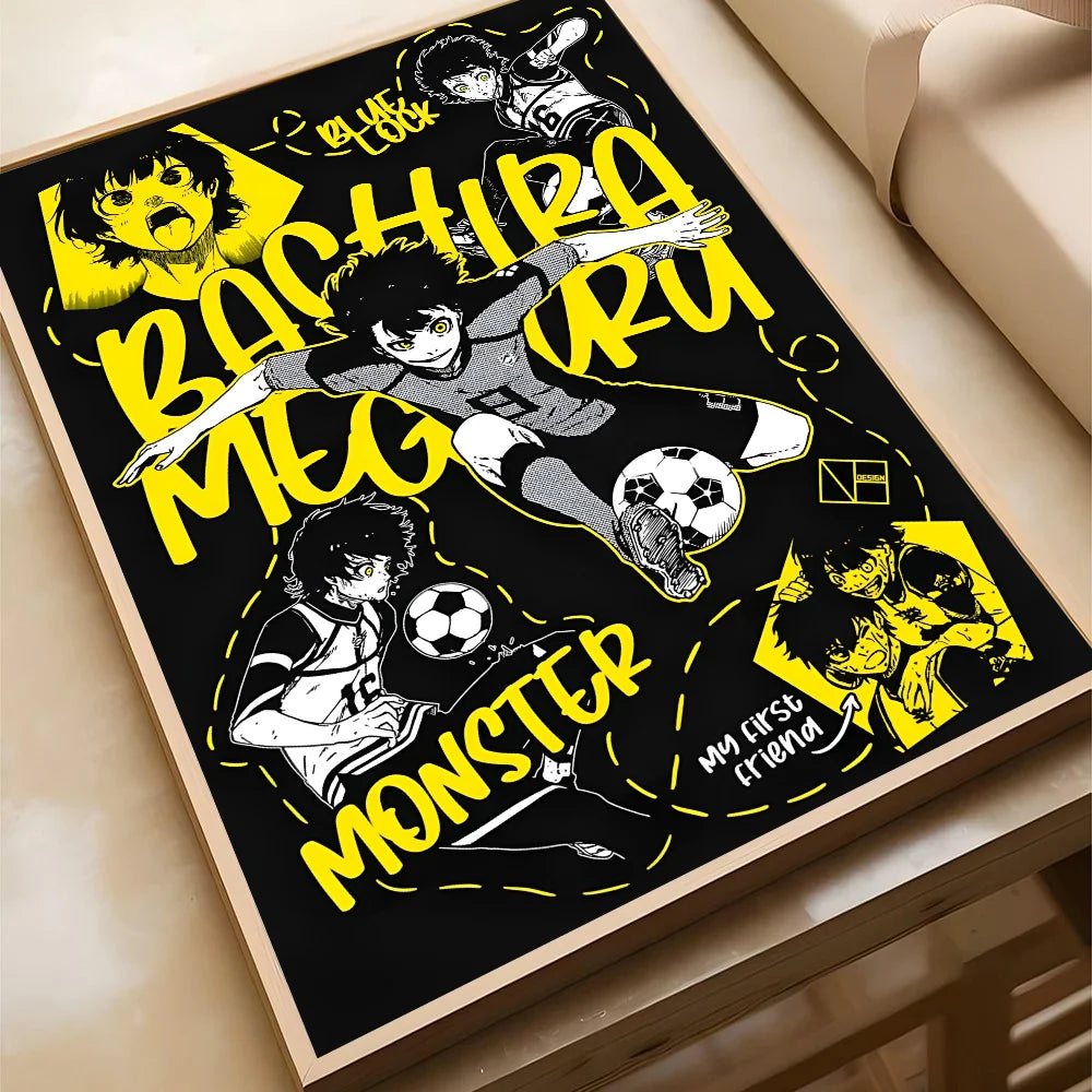 Vibrant Blue Lock (Paper) Collection