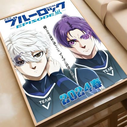 Vibrant Blue Lock (Paper) Collection