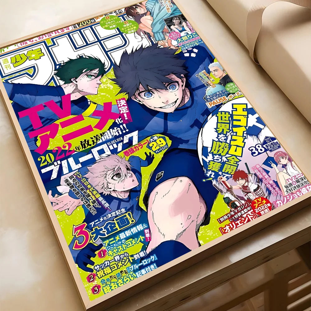 Vibrant Blue Lock (Paper) Collection