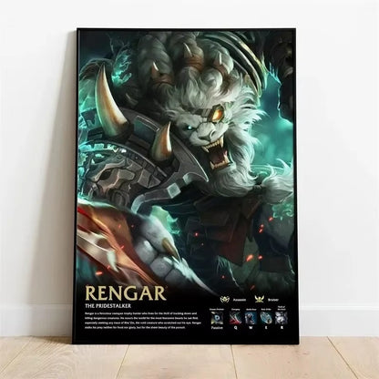 Ping Worthy League of Legends (Canvas) Collection