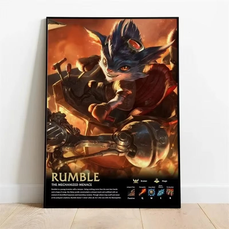 Ping Worthy League of Legends (Canvas) Collection